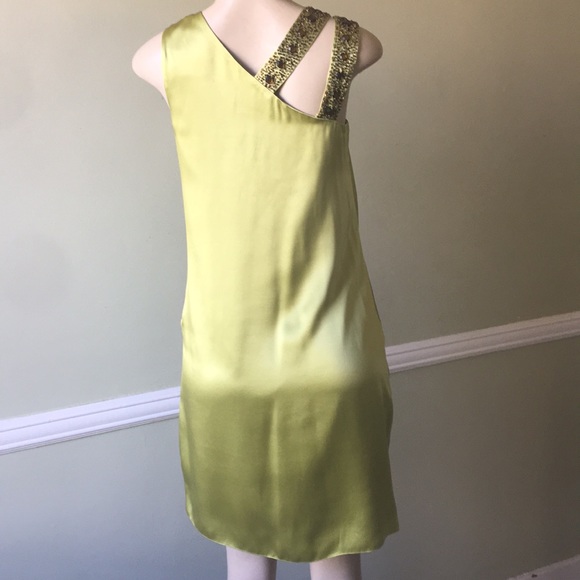Aidan Mattox Green Dress